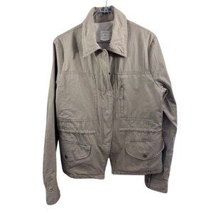 Gap Women's Large Taupe Utility Jacket